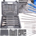 НАБОР СВЕРЛ И ДОЛОТО SDS+ СВЕРЛА ПО БЕТОНУ 17 шт.