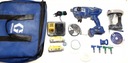 GRACO 17P258 ПОКРАСОЧНЫЙ ПИСТОЛЕТ + 2 АККУМУЛЯТОРА DEWALT 2.AH + ЗАРЯДНОЕ УСТРОЙСТВО + 4 НАСАДКИ + ОПИСАНИЕ