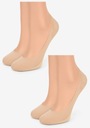 Členkové Ponožky dámske na baletky béžové so silikónom Comfort Low Marilyn 2 páry Značka Marilyn