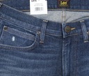 Узкие зауженные джинсы-скинни LEE LUKE истинно синего цвета W30 L32