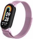 РЕМЕШОК-БРАСЛЕТ ДЛЯ СМАРТ-БАНДАЖА XIAOMI MI BAND 8/9 - РОЗОВЫЙ