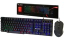 Комплект клавиатуры BLOW и игровой USB-мыши со светодиодной подсветкой