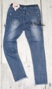 Spodnie dziewczęce jeans wąskie nogawki 146-152 Marka F-26