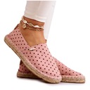 ESPADRYLE W GROSZKI BIG STAR JJ274869 RÓŻOWE 38