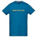Футболка BMW Motorrad Make Life a Ride, синяя 3XL