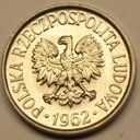 5 gr groszy 1962. Piękna mennicza Rodzaj Monety groszowe
