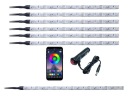 Светодиодная подсветка салона автомобиля RGB 6x30см + багажник BLUETOOTH
