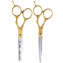 ОСТРЫЕ ПАРИКМАХЕРСКИЕ НОЖНИЦЫ, ПРЯМЫЕ + НАКОНЕЧНИКИ ДЛЯ ПАРИКМАХЕРСКИХ НОЖНИЦ