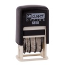 Самозакрашивающийся штамп даты d.rect S510 черный