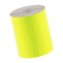 2 упаковки желтой сотовой яркой светоотражающей ленты