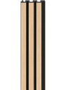 VOX LINERIO PANELE ŚCIENNE LAMELE M-LINE NATURAL BLACK NOWOŚĆ !!