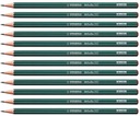 Карандаш Stabilo Othello H, зеленый x 12 шт.