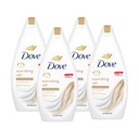 НАБОР 4X ГЕЛЬ ДЛЯ ДУША DOVE NOURISHING SILK, 450 МЛ