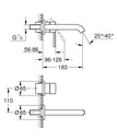 Bateria umywalkowa 2-otworowa Essence M GROHE Marka Grohe