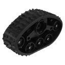 VERSATILE BLACK RC BAKAS TRACK WHEEL FOR CRAWLER AND OFF-ROAD USE  photo 7