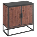 ЛОФТ ПРОМЫШЛЕННЫЙ ШКАФ ИЗ КРАСНОГО КЛЕНА