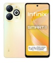 Смартфон Infinix SMART 8 3 ГБ/64 ГБ 4G (LTE) золотой