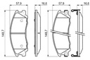 TRINKELĖS STABDŽIŲ HYUNDAI TERRACAN 2.5D\/2.9D\/3.5 11 nuotrauka 2