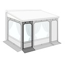 Передняя панель Privacy Light 75 - Fiamma