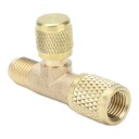 ADAPTATEUR SOUPAPE LADOWANIA CLIMATISATION 1/4SAE VERS R22 R12 R134photo 5