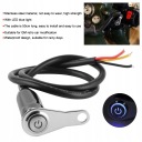 SWITCH SWITCH LED MOTORCYCLE MOTORCYCLE ZE STEEL STAINLESS STEEL 12V  photo 8