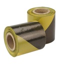 ПРЕДУПРЕЖДАЮЩАЯ ЛЕНТА ЖЕЛТАЯ ЧЕРНАЯ 100м