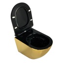 ПОДВЕСНАЯ ЧАША SOFI SLIM LAVITA, ЗОЛОТО/ЧЕРНЫЙ + ДОСКА