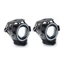 ФАРА СВЕТОДИОДНЫЕ МОТОЦИКЛЕТНЫЙ КРУГЛЫЙ U7 , СТРОБОСКОП 12-80V , 1500LM  фото 10