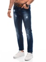 Pánske džínsové nohavice 1455P modré 30 Značka Edoti