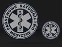 Štátna zdravotná záchranná služba reflexný emblém Značka inny