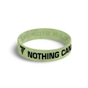 TREC WRISTBAND 032 NOTHING CAN STOP ME Green opaska