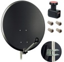 Спутниковая антенна 80см FAMAVAL TWIN конвертер PLN