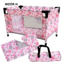 Wózek dla lalek 3w1 ŁÓŻECZKO KRZESEŁKO POŚCIEL TORBA PRZEWIJAK ZESTAW XXL Marka Doris