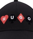 Hugo Boss czapka z daszkiem czarny rozmiar uniwersalny Rozmiar uniwersalny