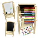 МАГНИТНАЯ МЕЛОВАЯ ДОСКА ABACAD 3 В 1 6864