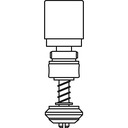 ПЕРЕКЛЮЧАТЕЛЬ ДУША TRES ДЛЯ ОБЪЕКТОВ CUADRO