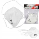 МАСКА YATO ЗАЩИТНАЯ ПОЛУМАСКА FFP2 АНТИ-ПЫЛЬ 5 ШТ. YATO