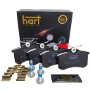 ЗАДНИЕ ТОРМОЗНЫЕ КОЛОДКИ GOLF IV, A3, PASSAT B5, A6 C5