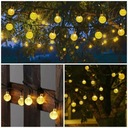 ДЛИННЫЕ СОЛНЕЧНЫЕ ГИРЛЯНДНЫЕ САДОВЫЕ ЛАМПЫ 50LED 9,5M