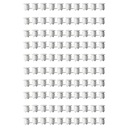 ЗАГЛУШКИ МЕБЕЛЬНЫЕ БЕЛЫЕ 100 ШТ. ВАРЬЕРА ИКЕА