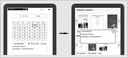 Ридер Bemi Cognita+ /экран Carta 6 дюймов / 4 ГБ / перекомпоновка PDF-файлов / встроенный коричневый корпус