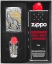 Запальничка ZIPPO MERCURY GLASS LOGO Подарунковий набір №1