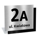 табличка АДРЕС доска номер дома 22х27 алюминий.