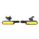 1 ПАРА МОТОЦИКЛ ПОВОРОТНИКИ LED (СВІТЛОДІОД) СВІТЛА DO ЇЗДИ W STYLU RETRO JH  фото 4