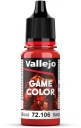 Vallejo 72106 Game Color 18 мл Scarlett Blood