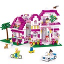 БЛОКИ SLUBAN M38-B0536 ДОМ ВИЛЛА АВТОМОБИЛЬ ВЕЛОСИПЕД СКЕЙБОРД 726 ЭЛЕМЕНТОВ