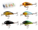 РЫБАЛОЧНЫЙ НАБОР ПРИМАНКИ ВОБЛЕРЫ РЫБНЫЙ НАБОР 5 ШТ. В КОРОБКЕ AG103