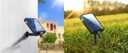 Солнечная садовая гирлянда Солнечные фонари 20 м 20X E27 Светодиодная лампа + пульт дистанционного управления