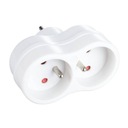 РАЗДЕЛИТЕЛЬ THIEF 2 РОЗЕТКИ R-270P ЗАЗЕМЛЕНИЕ