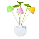 ЦВЕТНОЙ СВЕТОДИОДНЫЙ НОЧНИК, ДАТЧИК СУМЕРКИ, ГРИБ